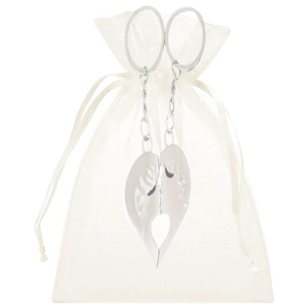 Porte clés couple avec sac