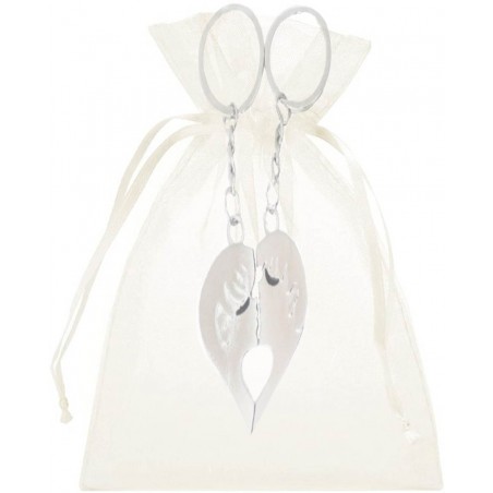 Porte clés couple avec sac