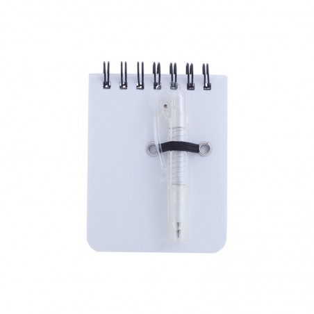 Carnet avec stylo et autocollant personnalisé pour les mariages