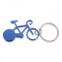 Porte clés vélo bleu