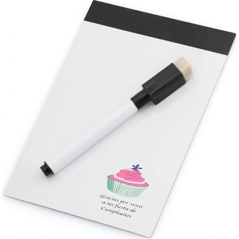 Tableau magnétique avec autocollant d anniversaire