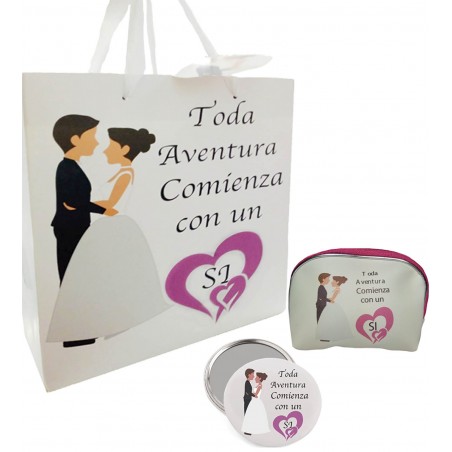 Cadeau De Mariage Spécial Pour Les Filles, Miroir, Sac à...
