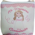 Sac bandoulière avec porte-monnaie pour communion