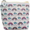 Coffret Cadeau Dans Un Sac Imprimé Licorne Avec Stylo, Miroir Et Sac à Main