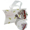 Miroir avec phrase dans boîte koala personnalisée