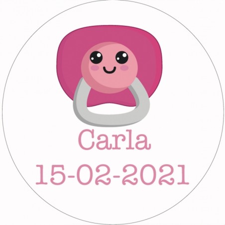 Cadeau de baptême fille miroir avec boîte personnalisée