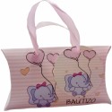 Cadeau de baptême fille miroir avec boîte personnalisée
