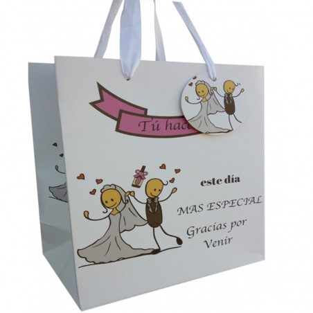 Set cadeau de mariage porte-monnaie miroir et sac personnalisé