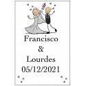 Autocollant tu fais ce grand jour personnalisé mariage