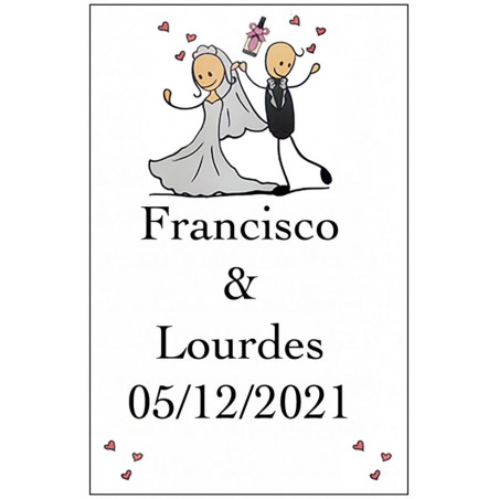 Sticker tu fais ce jour grand mariage personnalisé