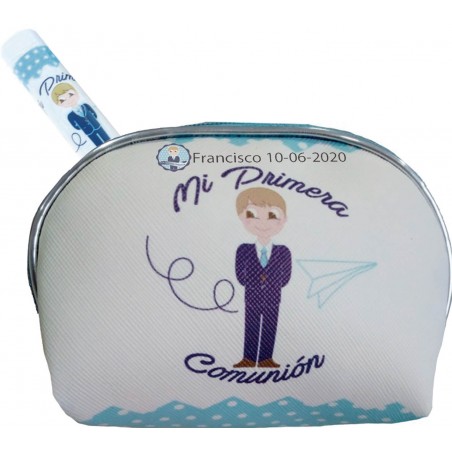 Porte Monnaie Garçon De Communion Personnalisé Avec Stylo