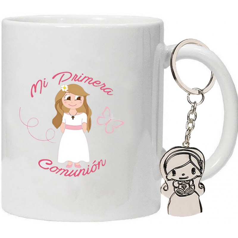 Tasse de communion avec porte clés