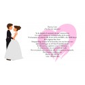 Invitation personnalisée à toutes les aventures pour les mariages