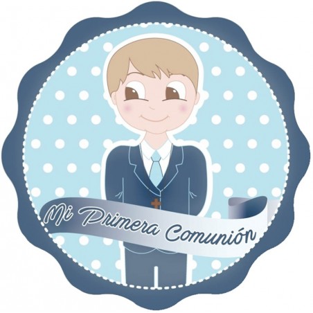 Sticker décoratif garçon de communion