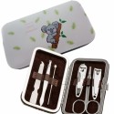 Set de manucure koala personnalisé avec sac pour mariage