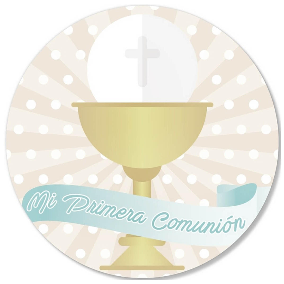 Autocollant calice de communion