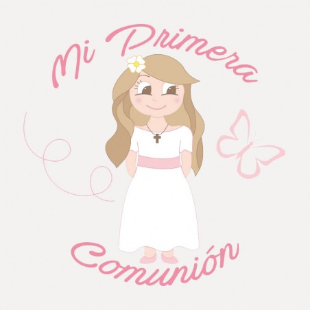 Autocollant Fille De Communion