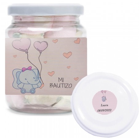 Bouteille En Plastique Personnalisée Avec De Doux Nuages...