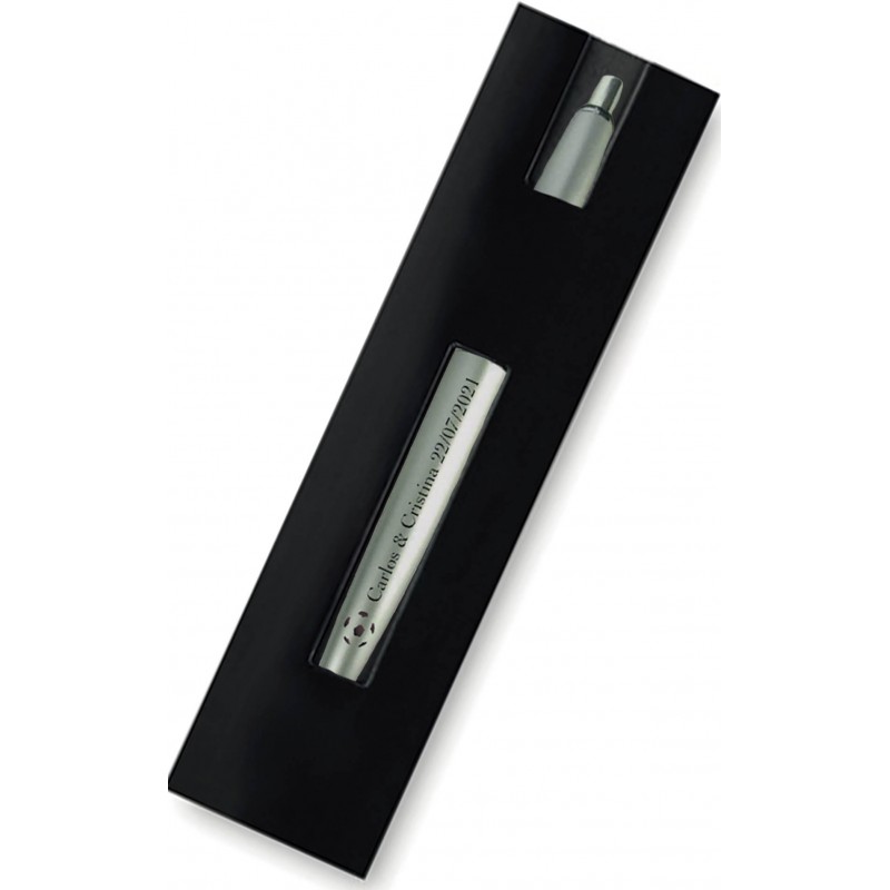 Stylo avec étui en carton personnalisé pour les invités