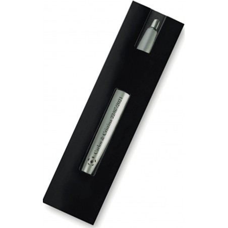 Stylo avec étui en carton personnalisé pour les invités
