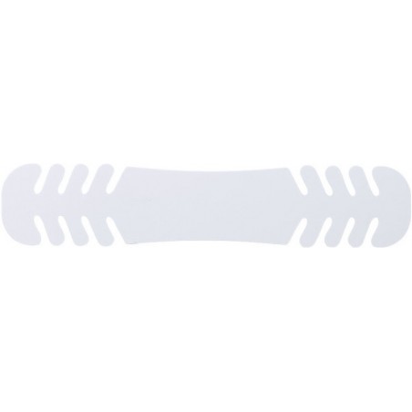 Ajusteur flexible en PVC blanc pour masques