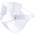 Ajusteur flexible en PVC blanc pour masques