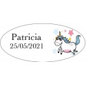 Portefeuille licorne personnalisé avec boîte