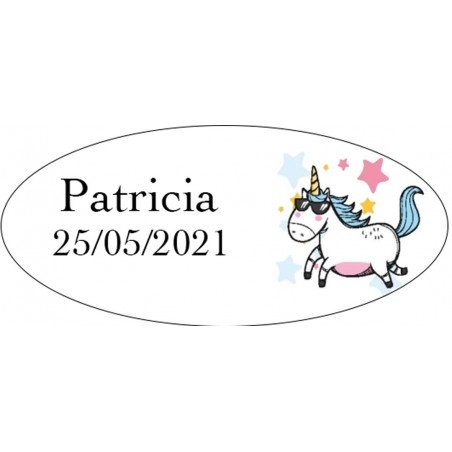 Portefeuille licorne personnalisé avec boîte