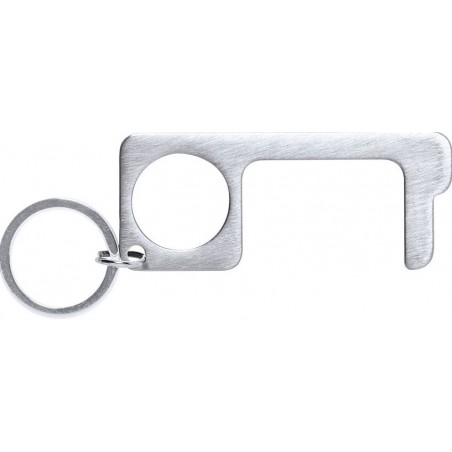 porte cles jeton metal