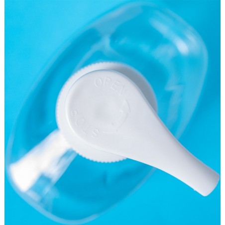 Gel hydroalcoolique désinfectant transparent rechargeable