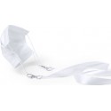 Bande de support de masque en polyester blanc