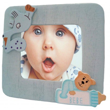 Cadre photo baptême pas cher personnalisé