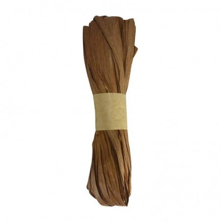 Couteau et stylo dans une boîte en bois personnalisée et décorée avec de la rafia