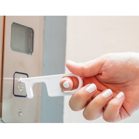 Porte clés anti contact antibactérien polyvalent hygiénique