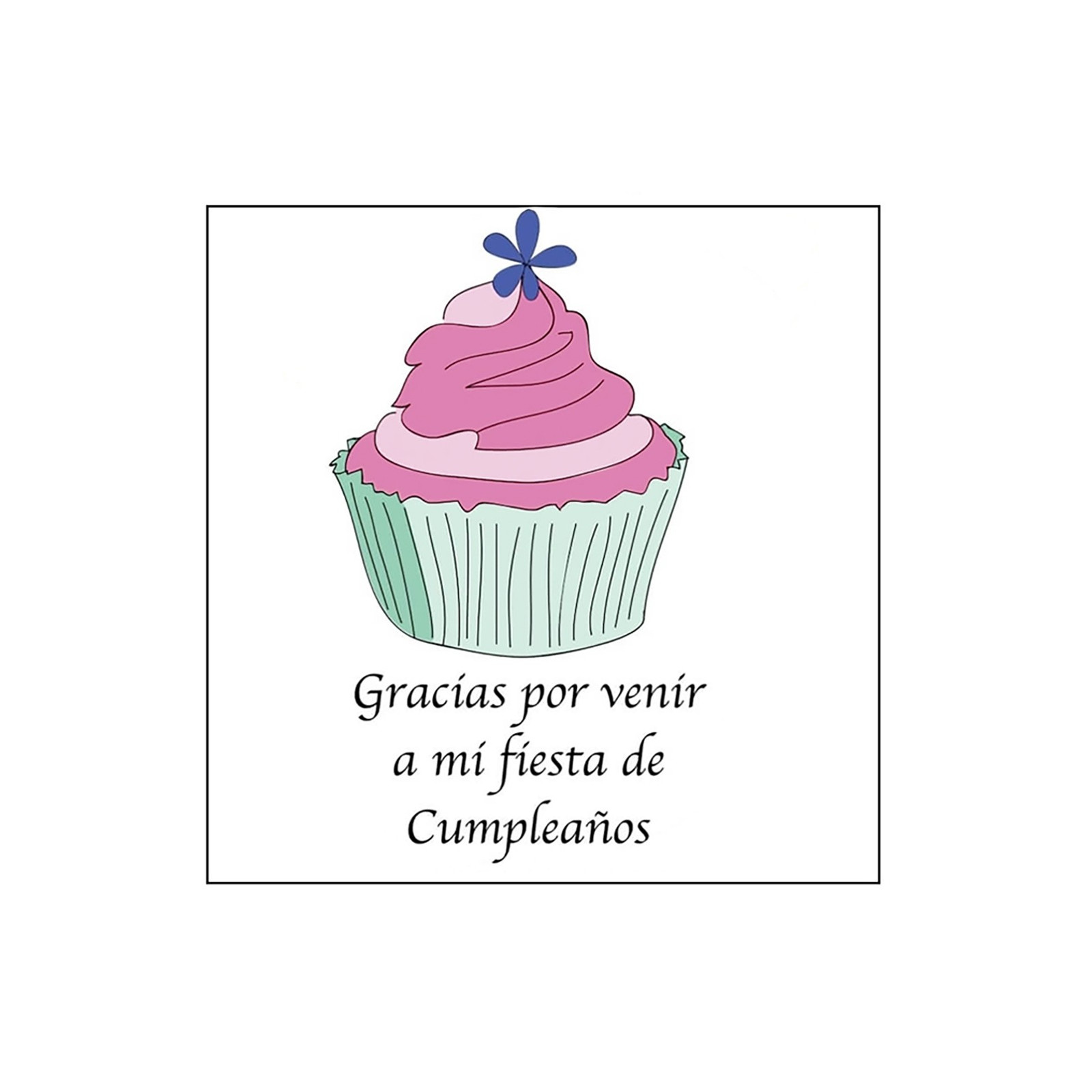 Adhésif d'anniversaire