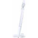 Stylo à bille blanc avec vaporisateur rechargeable personnalisable pour la communion