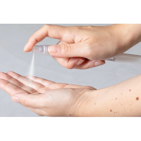 Stylo spray anti coronavirus personnalisé pour le baptême