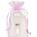 Ouvre-bouteille avec sac pour communion fille