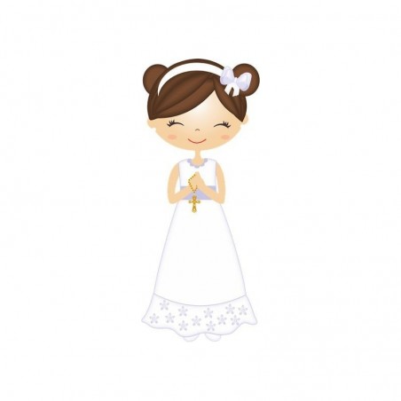 Ouvre-bouteille avec sac pour communion fille