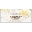 Invitations de mariage originales perles