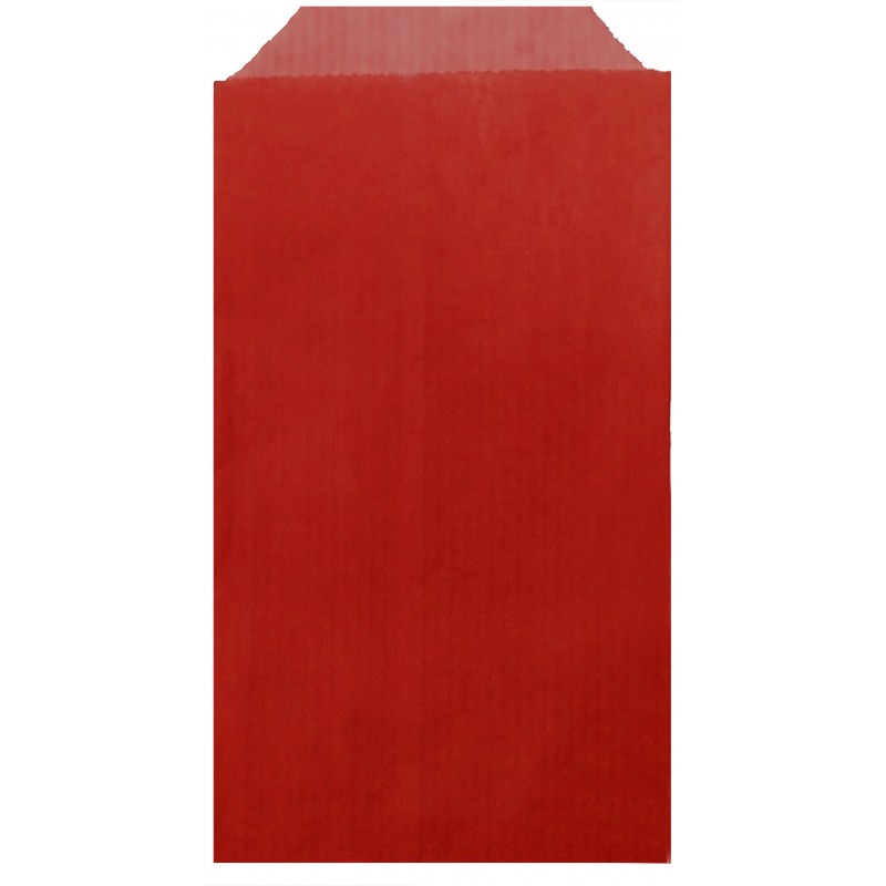 Enveloppe kraft rouge