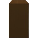 Enveloppe en papier kraft brun chocolat