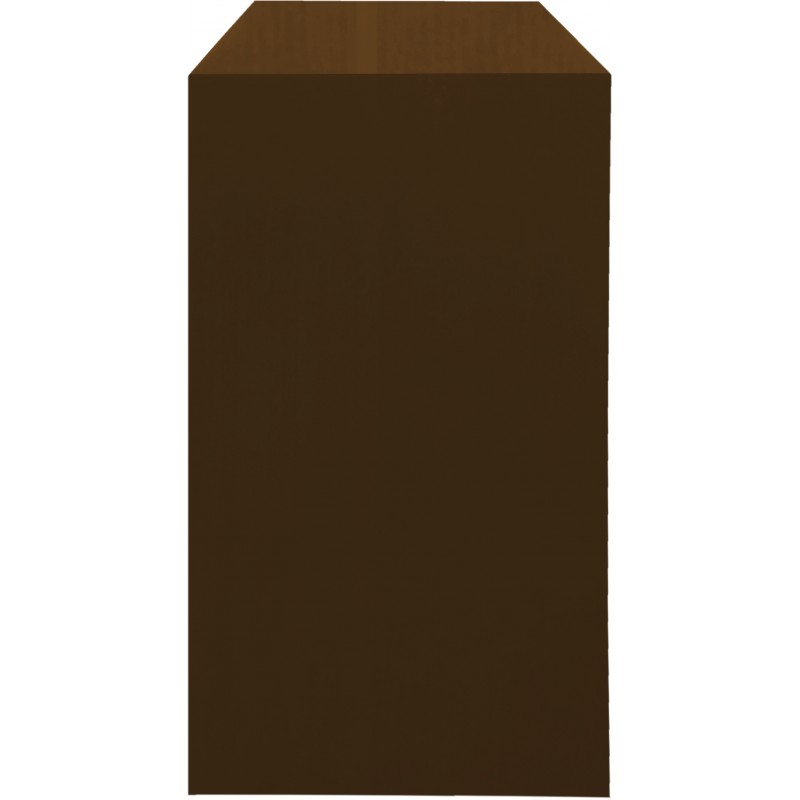 Enveloppe en papier kraft brun chocolat