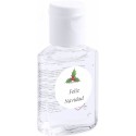 Bouteille de gel hydroalcoolique personnalisable pour Noël