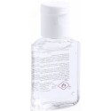 Bouteille de gel hydroalcoolique personnalisable pour Noël