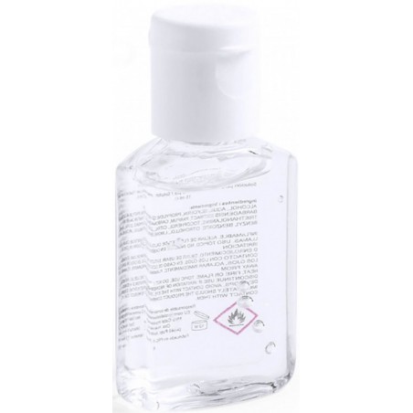 Bouteille de gel hydroalcoolique personnalisable pour Noël