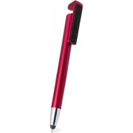 Stylo à bille avec support et pointeur rouge de noël personnalisable