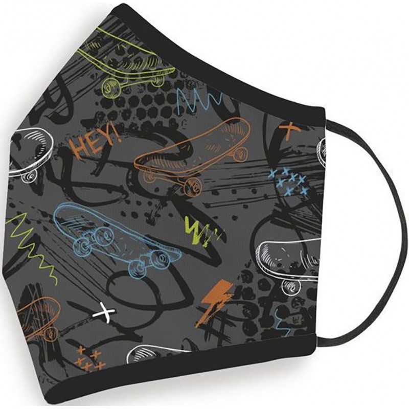 Masque hygiénique scooter réutilisable pour enfants