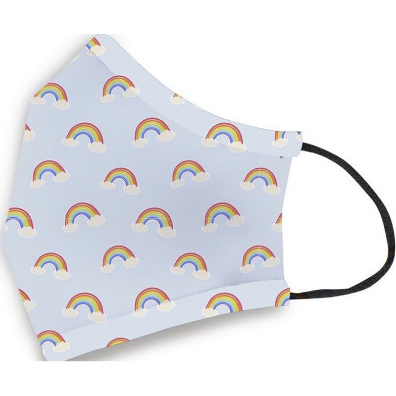 Masque réutilisable anti arc en ciel hygiénique pour enfants