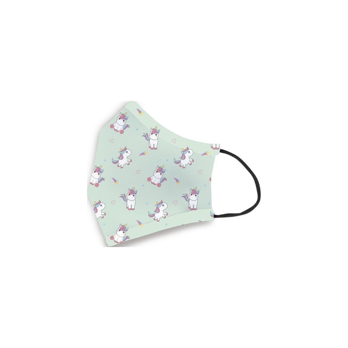 Masque réutilisable hygiénique licorne pour enfants